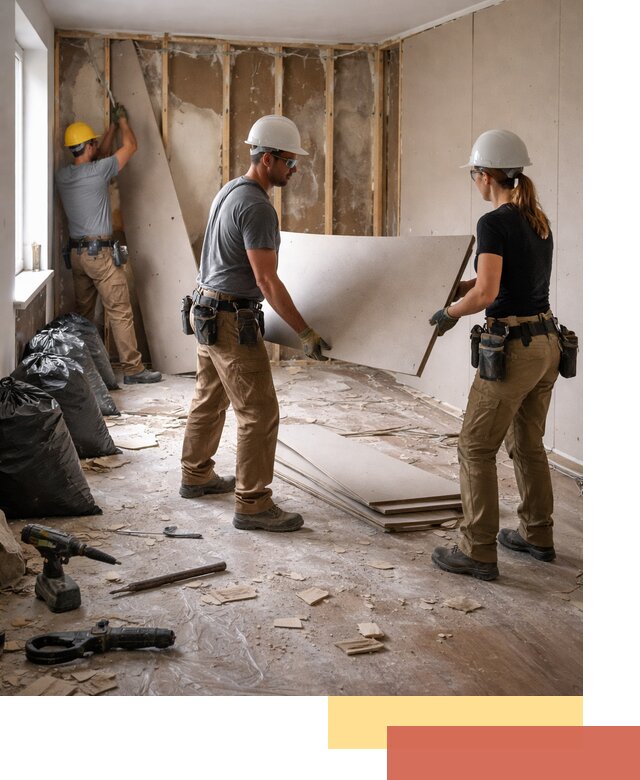 Демонтаж стеновых панелей в Серове быстро и аккуратно