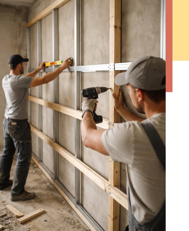 Устройство обрешетки под панели в Серове от 2142 руб. — монтаж под ключ | ОТДЕЛОЧНИК-Срв