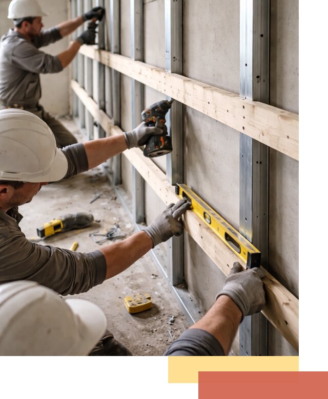 Устройство обрешетки под панели в Серове