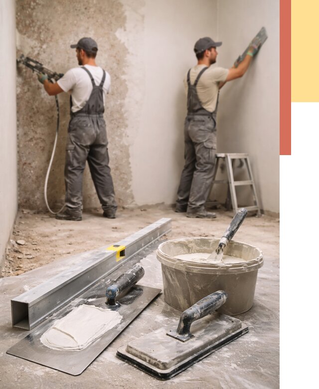 Штукатурка стен под обои в Серове от 4591 руб./м2 — выравнивание под обои | ОТДЕЛОЧНИК-Срв