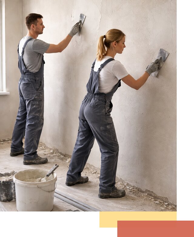 Штукатурка стен под обои в Серове профессионально и быстро