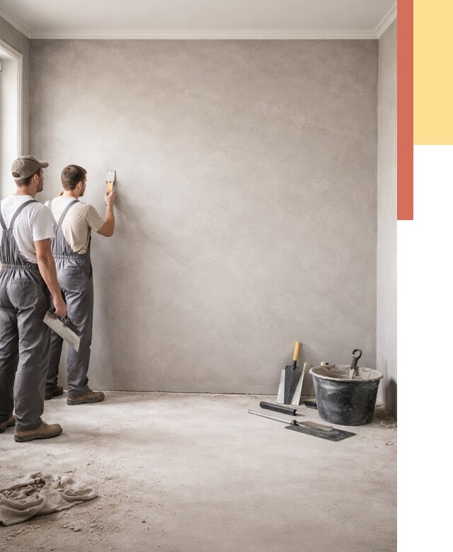 Микробетон на стены в Серове от 1275 руб. — нанесение и отделка | ОТДЕЛОЧНИК-Срв