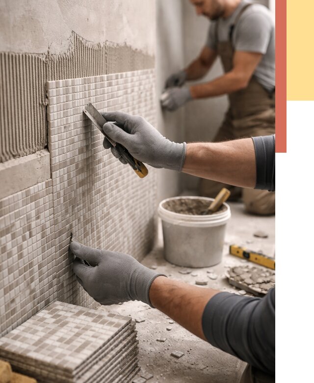 Облицовка стен мозаикой в Серове от 3265 руб/м2 — укладка мозаики на стены | ОТДЕЛОЧНИК-Срв