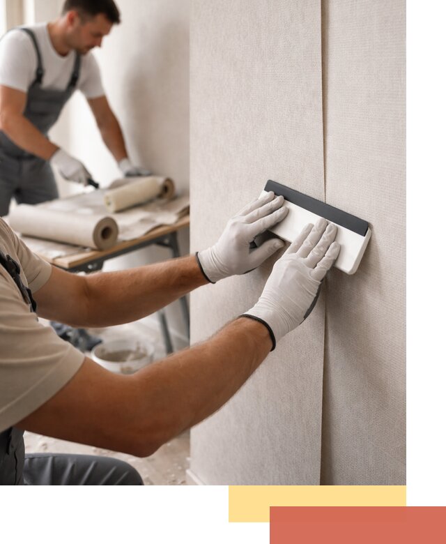 Поклейка обоев под покраску в Серове профессионально и быстро