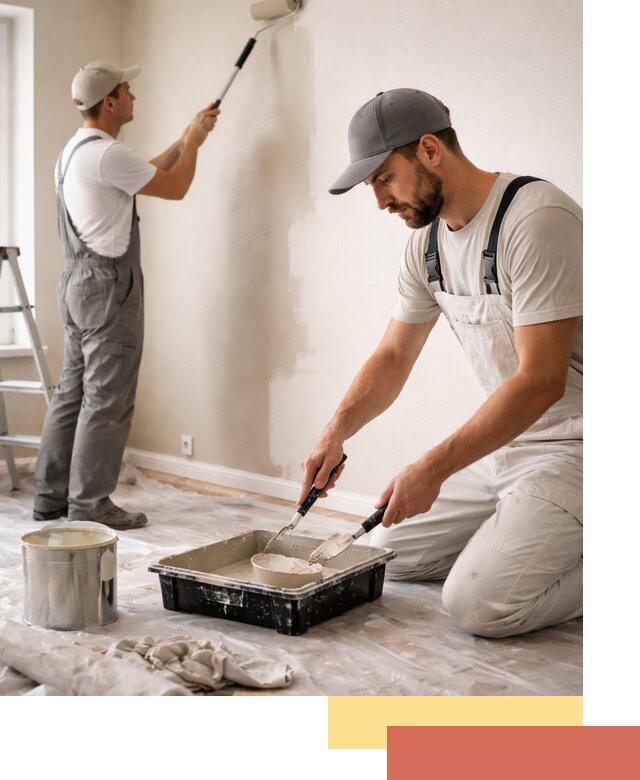 Покраска стен в квартире в Серове — профессионально и аккуратно