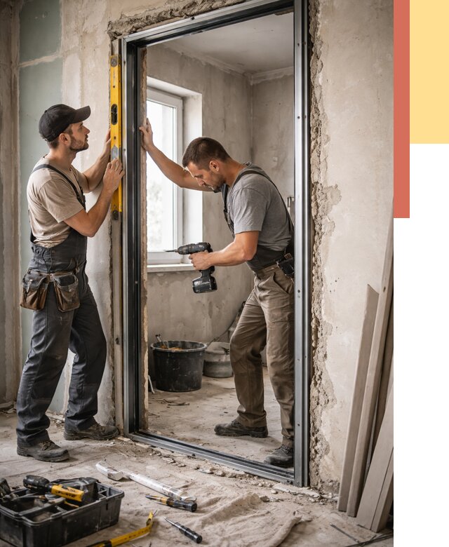 Закладка дверного проема в Серове от 3571 руб. — быстро и недорого | ОТДЕЛОЧНИК-Срв