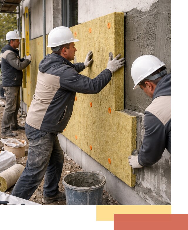 Утепление стен минватой в Серове — тепло и звукоизоляция