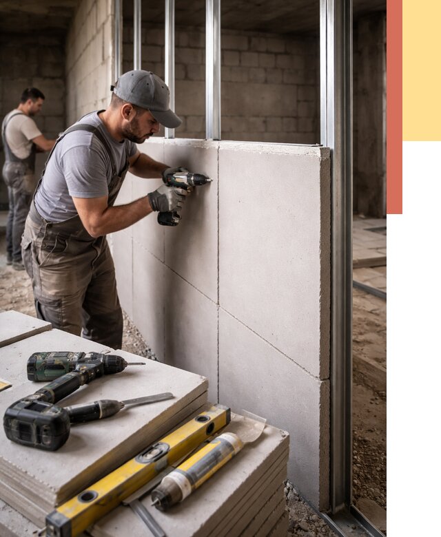 Кладка влагостойких перегородок ПГП в Серове от 1224 руб. под ключ | ОТДЕЛОЧНИК-Срв