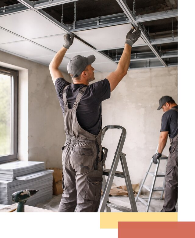 Монтаж кассетного потолка в Серове качественно и быстро