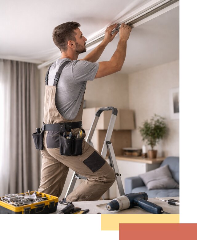 Ремонт натяжных потолков в Серове — качественно и оперативно