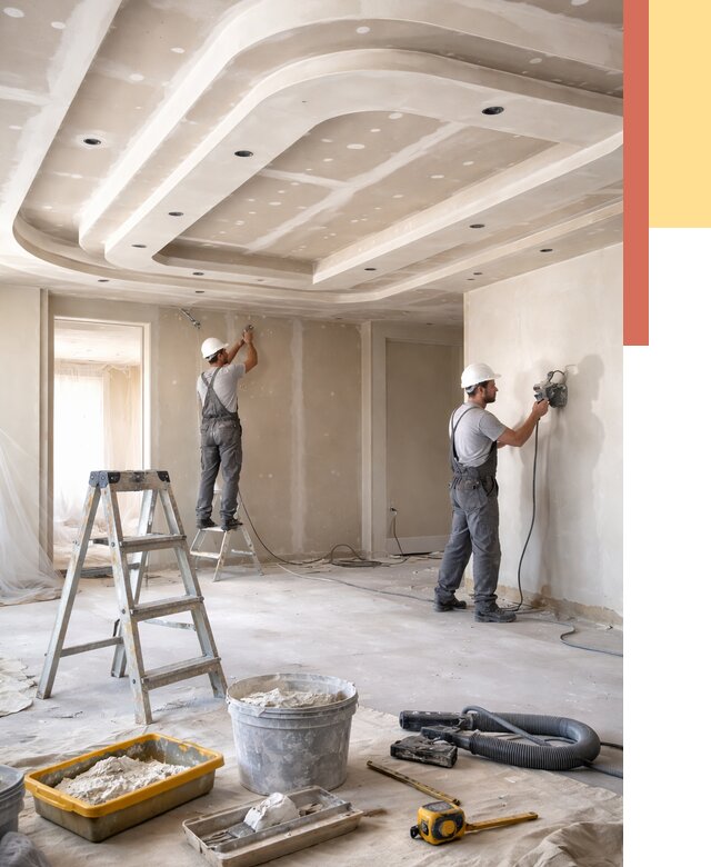 Многоуровневый потолок из гипсокартона в Серове от 765 руб. под ключ | ОТДЕЛОЧНИК-Срв