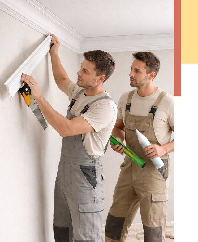 Монтаж потолочного плинтуса в Серове от 2346 руб. — быстро и недорого | ОТДЕЛОЧНИК-Срв
