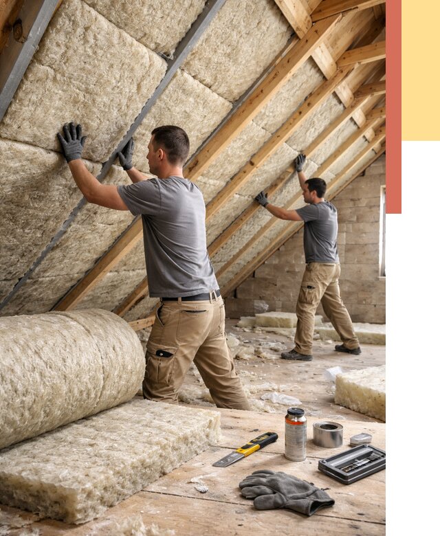 Утепление потолка минватой в Серове от 1479 руб. — быстро и недорого | ОТДЕЛОЧНИК-Срв